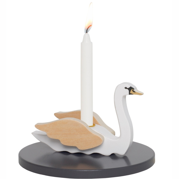 JaBaDaBaDo Ljusstake Svan ryhmässä KOTI, TALOUS JA PUUTARHA / Sisustus / Kynttilänpidikkeet ja kynttilälyhdyt @ TP E-commerce Nordic AB (D29052)