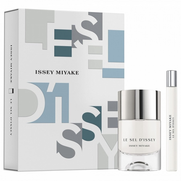 Issey Miyake Le Sel D\'Issey EDT 50 ml + EDT 10 ml - Lahjasetti ryhmässä KAUNEUS JA TERVEYS / Tuoksut & Parfyymit / Parfyymit / Hajuvesiboksit @ TP E-commerce Nordic AB (D29134)