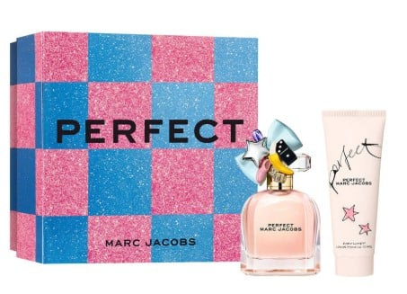 Marc Jacobs Perfect EDP 50 ml + Bodylotion 75 ml - Lahjasetti ryhmässä KAUNEUS JA TERVEYS / Tuoksut & Parfyymit / Parfyymit / Hajuvesiboksit @ TP E-commerce Nordic AB (D29144)
