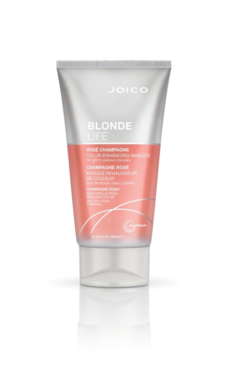 Joico Blonde Life Enhancing Masque - Rose Champagne - 150 ml ryhmässä KAUNEUS JA TERVEYS / Hiukset &Stailaus / Hiustenhoito / Hiusnaamio @ TP E-commerce Nordic AB (D29146)