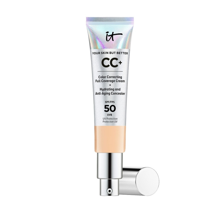 IT Cosmetics CC+ Foundation SPF 50 - Light Medium ryhmässä KAUNEUS JA TERVEYS / Meikit / Meikit Kasvot / Meikkivoide @ TP E-commerce Nordic AB (D29162)