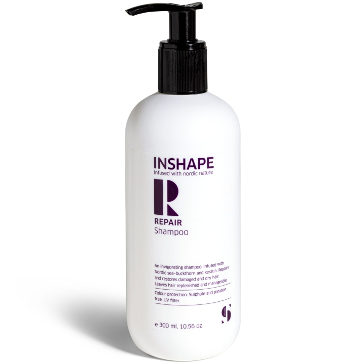 Inshape REPAIR Shampoo - 300 ml ryhmässä KAUNEUS JA TERVEYS / Hiukset &Stailaus / Hiustenhoito / Shampoo @ TP E-commerce Nordic AB (D29164)