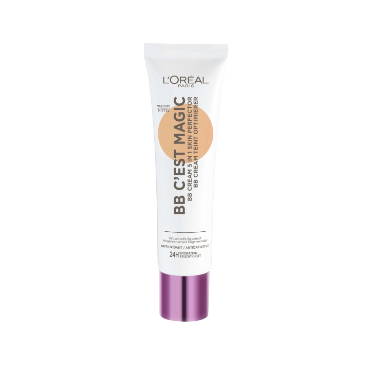 L\'Oreal BB C\'est Magic 30 ml - Medium ryhmässä KAUNEUS JA TERVEYS / Ihonhoito / Rusketus / Aurinkosuoja @ TP E-commerce Nordic AB (D29186)