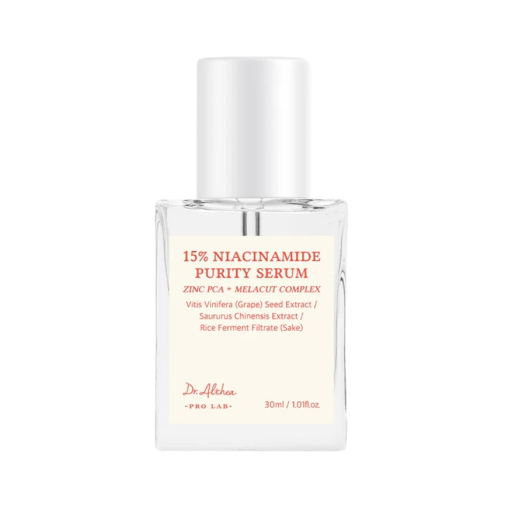 Dr. Althea Niasiiniamidi Purity Serum - 15% - 30 ml ryhmässä KAUNEUS JA TERVEYS / Ihonhoito / Kasvot / Seerumit iholle @ TP E-commerce Nordic AB (D29222)