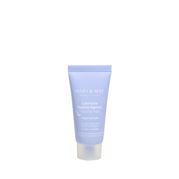 Mary&May Calendula Peptide Ageless Sleeping Naamio - 30 g ryhmässä KAUNEUS JA TERVEYS / Ihonhoito / Kasvot / Naamiot @ TP E-commerce Nordic AB (D29271)