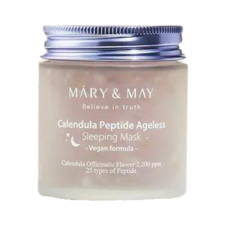 Mary&May Calendula Peptide Ageless Sleeping Mask - 110 g ryhmässä KAUNEUS JA TERVEYS / Ihonhoito / Kasvot / Naamiot @ TP E-commerce Nordic AB (D29273)
