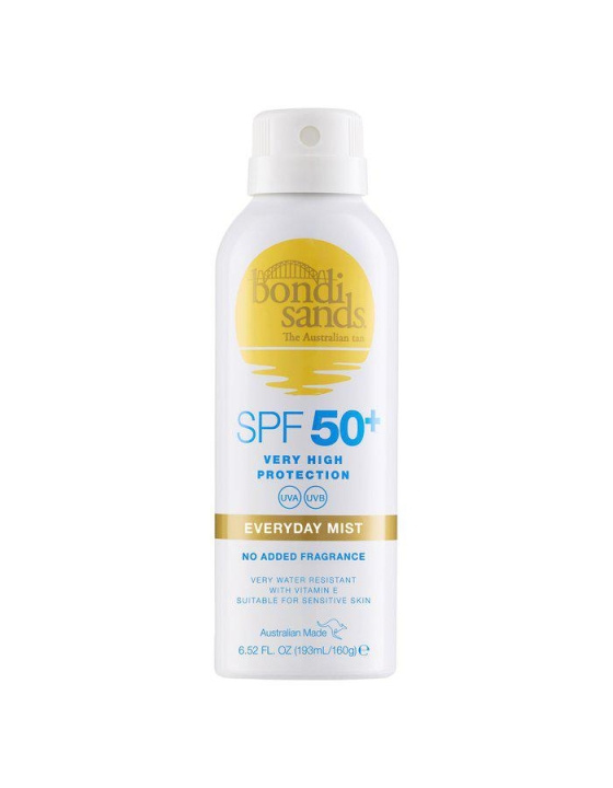 Bondi Sands SPF 50+ Everyday Aerosol Mist Spray - 160 ml ryhmässä KAUNEUS JA TERVEYS / Ihonhoito / Rusketus / Aurinkosuoja @ TP E-commerce Nordic AB (D29302)