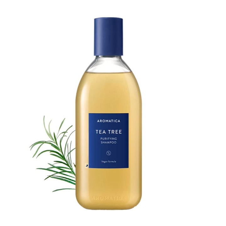 Aromatica Teepuuta puhdistava shampoo - 400 ml ryhmässä KAUNEUS JA TERVEYS / Hiukset &Stailaus / Hiustenhoito / Shampoo @ TP E-commerce Nordic AB (D29367)