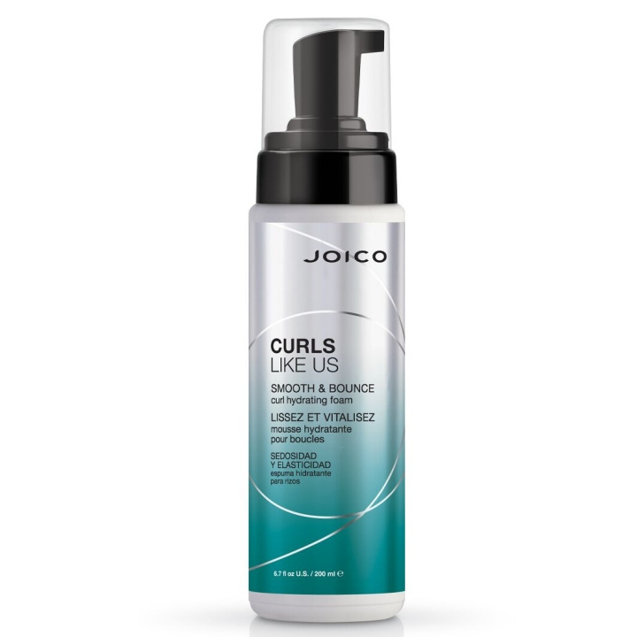 Joico Curls Like Us Smooth & Bounce ryhmässä KAUNEUS JA TERVEYS / Hiukset &Stailaus / Hiusten stailaus / Muotoiluvaahto @ TP E-commerce Nordic AB (D29383)