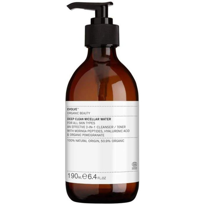 Evolve Beauty Evolve - Deep Clean Micellar Water 190 ml ryhmässä KAUNEUS JA TERVEYS / Ihonhoito / Kasvot / Puhdistus @ TP E-commerce Nordic AB (D29402)