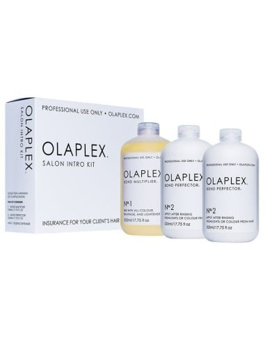 Olaplex Salon Intro Kit 3 - 3 x 525 ml ryhmässä KAUNEUS JA TERVEYS / Hiukset &Stailaus / Hiustenhoito / Hiusnaamio @ TP E-commerce Nordic AB (D29412)