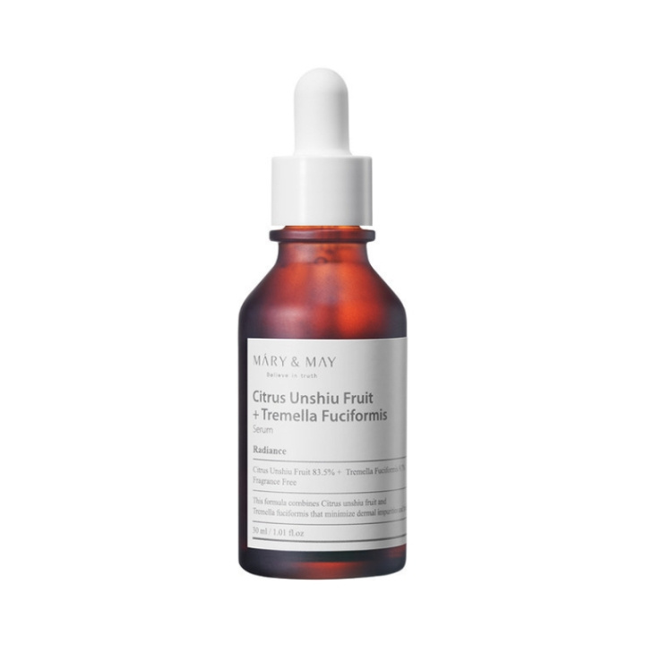 Mary&May Citrus Unshiu + Tremella Fuciformis -seerumi - 30 ml ryhmässä KAUNEUS JA TERVEYS / Ihonhoito / Kasvot / Seerumit iholle @ TP E-commerce Nordic AB (D29419)