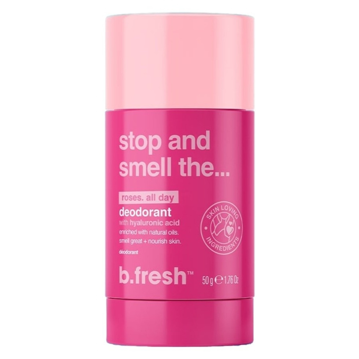 b.fresh Pysähdy ja haista... Ruusut 75 ml ryhmässä KAUNEUS JA TERVEYS / Tuoksut & Parfyymit / Deodorantit / Naisten deodorantit @ TP E-commerce Nordic AB (D29425)