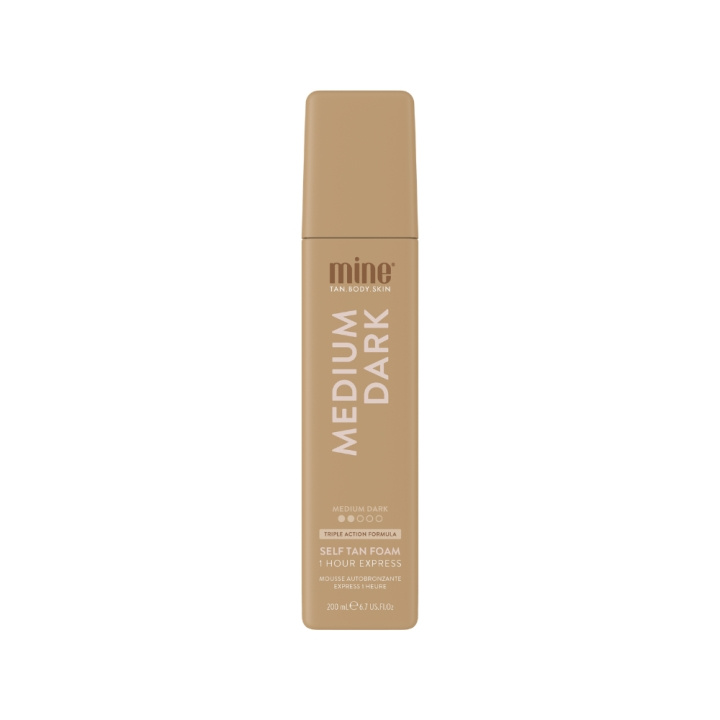minetan Rusketusvaahto 200 ml - Keskitumma ryhmässä KAUNEUS JA TERVEYS / Ihonhoito / Rusketus / Itseruskettava @ TP E-commerce Nordic AB (D29445)