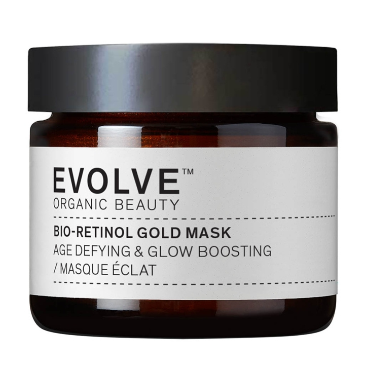 Evolve Beauty Bio-Retinol Gold Mask - Kulta ryhmässä KAUNEUS JA TERVEYS / Ihonhoito / Kasvot / Naamiot @ TP E-commerce Nordic AB (D29472)