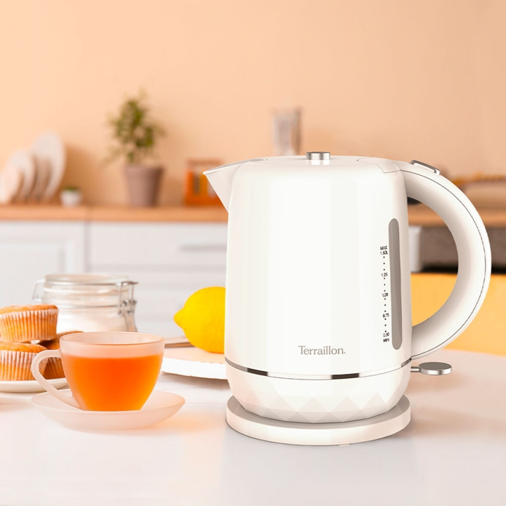 Terraillon Diamond Frukostpaket Serie Vit ryhmässä KOTI, TALOUS JA PUUTARHA / Kodinkoneet / Vesi ja mehu / Vedenkeitin @ TP E-commerce Nordic AB (D29488)