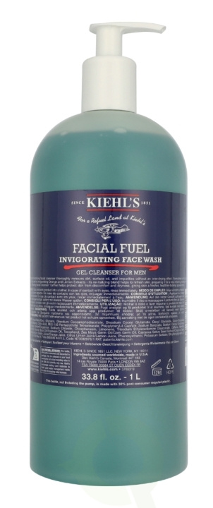 Kiehl\'s Men Facial Fuel Energizing Face Wash 1000 ml ryhmässä KAUNEUS JA TERVEYS / Ihonhoito / Kasvot / Puhdistus @ TP E-commerce Nordic AB (D29569)