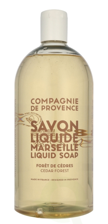 Compagnie De Provence Liquid Marseille Soap Refill 1000 ml Cedar Forest ryhmässä KAUNEUS JA TERVEYS / Ihonhoito / Kehon hoito / Käsisaippua @ TP E-commerce Nordic AB (D29577)