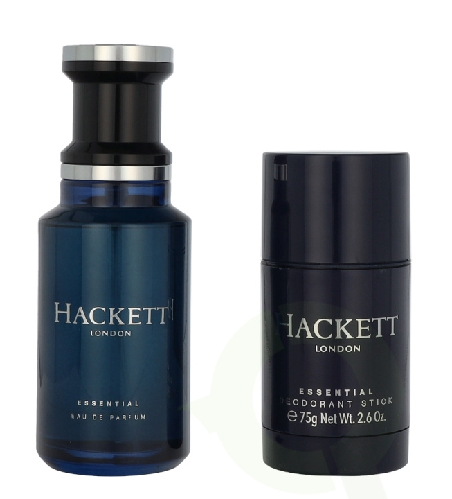 Hackett London Hackett Essential Giftset 175 ml Edp Spray 100 ml/Deo Stick 75 gr ryhmässä KAUNEUS JA TERVEYS / Tuoksut & Parfyymit / Parfyymit / Hajuvesiboksit @ TP E-commerce Nordic AB (D29626)