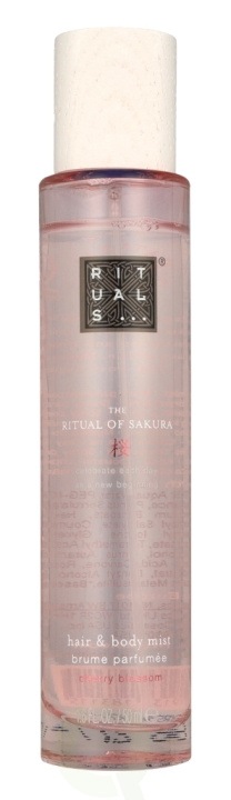 Rituals Sakura Hair & Body Mist 50 ml Cherry Blossom ryhmässä KAUNEUS JA TERVEYS / Ihonhoito / Kehon hoito / Vartalovoide @ TP E-commerce Nordic AB (D29639)