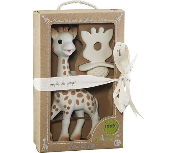 Sophie la Girafe ja purukumi So\'Pure (616624) ryhmässä LELUT, TUOTTEET LAPSILLE JA VAUVOILLE / Lelut vauvoille (0-3v) / Toiminnalliset lelut @ TP E-commerce Nordic AB (D29652)