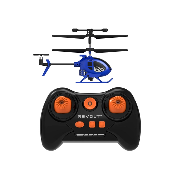 Syma REVOLT S100 minihelikopteri sininen (51402) ryhmässä LELUT, TUOTTEET LAPSILLE JA VAUVOILLE / Radio-ohjattava / Muut @ TP E-commerce Nordic AB (D29678)