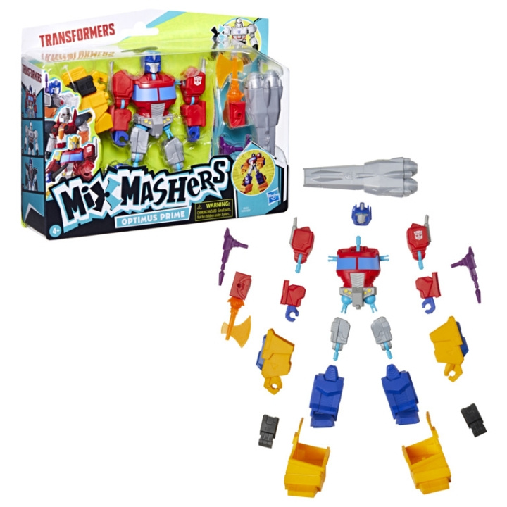 Marvel Tranformers - Mixmashers Optimus Prime Toimintafiguuri (F9737) ryhmässä LELUT, TUOTTEET LAPSILLE JA VAUVOILLE / Leikkikalut, Askartelu &Pelit / Figuurit, miniatyyrit ja tarvikkeet @ TP E-commerce Nordic AB (D29679)