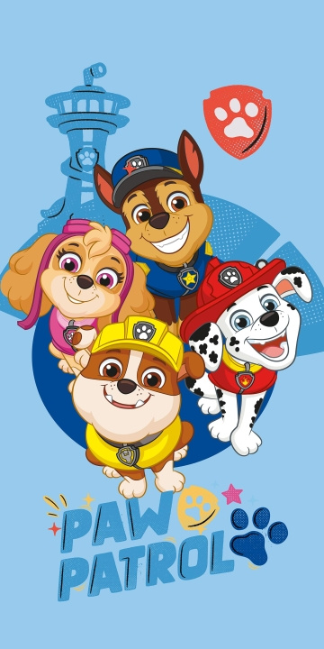 Paw Patrol Boy - Kylpypyyhe - 70x140 cm (8014785) ryhmässä LELUT, TUOTTEET LAPSILLE JA VAUVOILLE / Vauvatuotteet / Kylpy @ TP E-commerce Nordic AB (D29695)