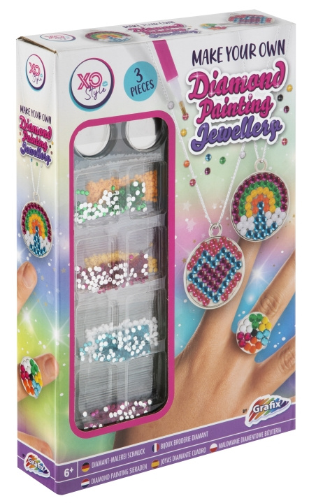 XO Style Tee omat timanttimaalauksen korut (240011) ryhmässä LELUT, TUOTTEET LAPSILLE JA VAUVOILLE / Leikkikalut, Askartelu &Pelit / Käsityöt @ TP E-commerce Nordic AB (D29697)