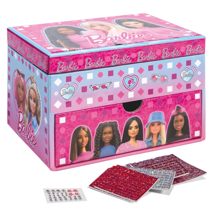 Totum Barbie-mosaiikkilaatikko (TT501201) ryhmässä LELUT, TUOTTEET LAPSILLE JA VAUVOILLE / Leikkikalut, Askartelu &Pelit / Käsityöt @ TP E-commerce Nordic AB (D29714)