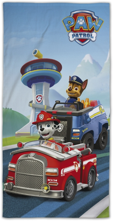 Paw Patrol pyyhe 70x140 cm ryhmässä KOTI, TALOUS JA PUUTARHA / Sisustus / Pyyhkeet @ TP E-commerce Nordic AB (D29730)