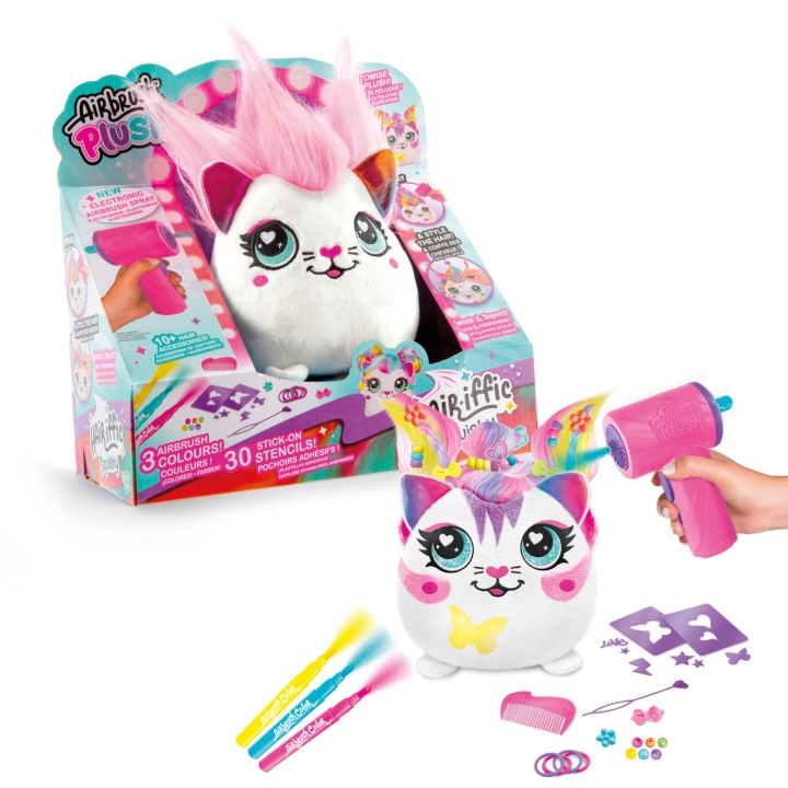 Airbrush Plush Hair\'iffic 17cm Squish Pal - Precious (1040112) ryhmässä LELUT, TUOTTEET LAPSILLE JA VAUVOILLE / Lelut vauvoille (0-3v) / Pehmolelut @ TP E-commerce Nordic AB (D29753)