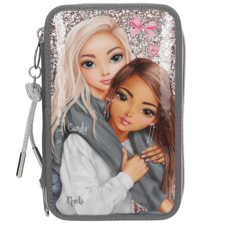 TOPModel Kolminkertainen kynäkotelo MY BFF (413315) ryhmässä LELUT, TUOTTEET LAPSILLE JA VAUVOILLE / Leikkikalut, Askartelu &Pelit / Penaali @ TP E-commerce Nordic AB (D29808)