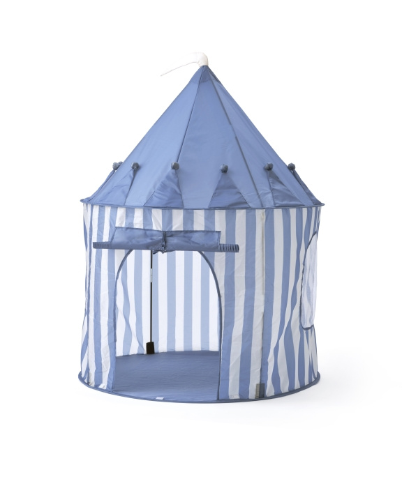 Kids Concept Stars - Leikkiteltta raidoilla, sininen - (1000927) ryhmässä LELUT, TUOTTEET LAPSILLE JA VAUVOILLE / Ulkoleut / Leikkiteltat @ TP E-commerce Nordic AB (D29820)