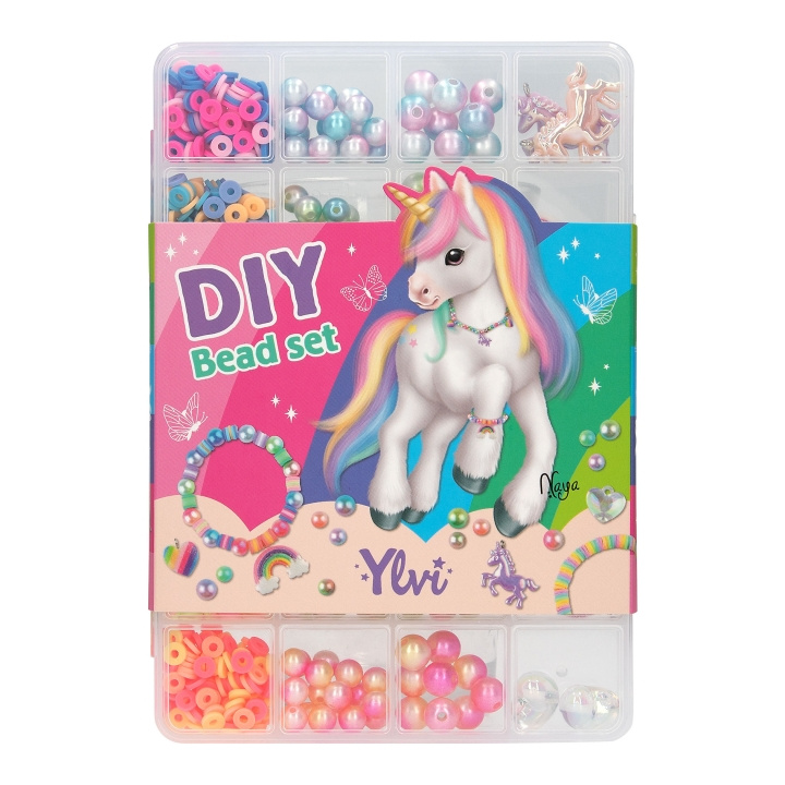 Ylvi DIY sateenkaarihelmisetti - (0413419) ryhmässä LELUT, TUOTTEET LAPSILLE JA VAUVOILLE / Leikkikalut, Askartelu &Pelit / Käsityöt @ TP E-commerce Nordic AB (D29827)