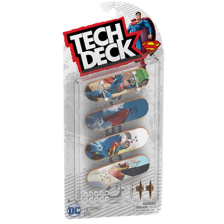 Tech Deck Rullaluistelu 4 Pack monipakkaus - Teräsmies (6073926) ryhmässä LELUT, TUOTTEET LAPSILLE JA VAUVOILLE / Leikkikalut, Askartelu &Pelit / Lelut @ TP E-commerce Nordic AB (D29831)