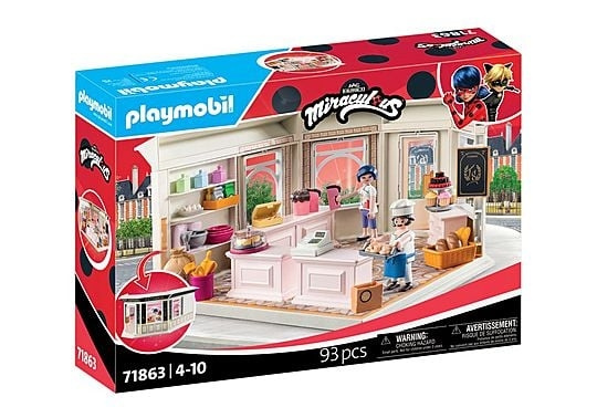 Playmobil Miraculous - ranskalainen leipomo (71863) ryhmässä LELUT, TUOTTEET LAPSILLE JA VAUVOILLE / Leikkikalut, Askartelu &Pelit / Lelusarja @ TP E-commerce Nordic AB (D29846)