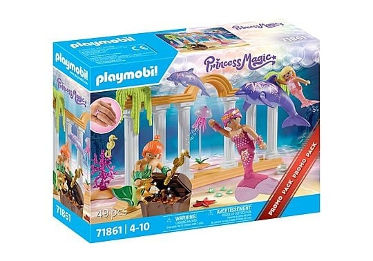 Playmobil Merenneito aarre delfiinien kanssa (71861) ryhmässä LELUT, TUOTTEET LAPSILLE JA VAUVOILLE / Leikkikalut, Askartelu &Pelit / Figuurit, miniatyyrit ja tarvikkeet @ TP E-commerce Nordic AB (D29879)