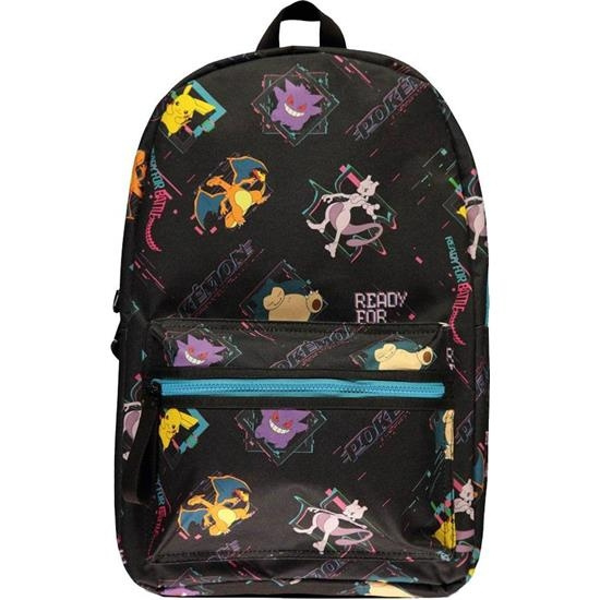 Pokémon AOP-reppu (BP100104POK) ryhmässä LELUT, TUOTTEET LAPSILLE JA VAUVOILLE / Matkustus / Laukut / Reput ja rinkat @ TP E-commerce Nordic AB (D29908)