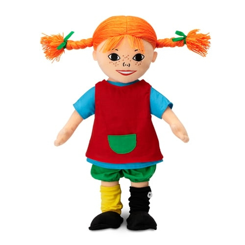 Pippi Långstrump Pippi Pitkätossu - Pippi nukke - 40 cm (18086) ryhmässä LELUT, TUOTTEET LAPSILLE JA VAUVOILLE / Leikkikalut, Askartelu &Pelit / Nuket & Tarvikkeet @ TP E-commerce Nordic AB (D29948)