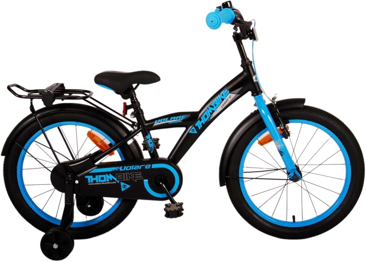 Volare Lasten polkupyörä 18 - Thombike Blue (51840) ryhmässä LELUT, TUOTTEET LAPSILLE JA VAUVOILLE / Ulkoleut / Pyörät & Potkulaudat @ TP E-commerce Nordic AB (D29960)