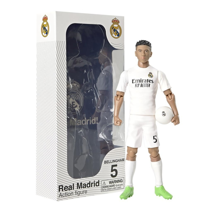 Socker Real Madrid Jude Bellingham 20cm (83613) ryhmässä LELUT, TUOTTEET LAPSILLE JA VAUVOILLE / Leikkikalut, Askartelu &Pelit / Figuurit, miniatyyrit ja tarvikkeet @ TP E-commerce Nordic AB (D29969)