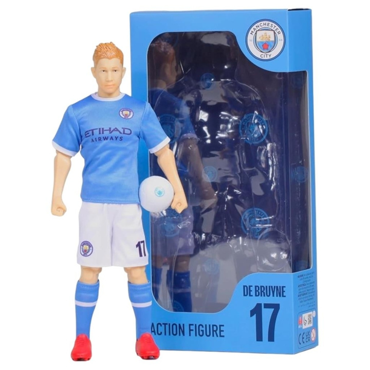Socker Manchester City Kevin De Bruyne 20cm (83651) ryhmässä LELUT, TUOTTEET LAPSILLE JA VAUVOILLE / Leikkikalut, Askartelu &Pelit / Figuurit, miniatyyrit ja tarvikkeet @ TP E-commerce Nordic AB (D29972)