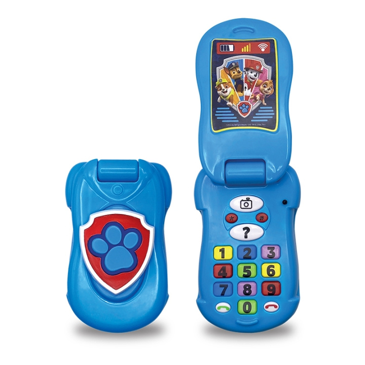 Paw Patrol Flip Phone DK SE NO FI (PAW054L) ryhmässä LELUT, TUOTTEET LAPSILLE JA VAUVOILLE / Leikkikalut, Askartelu &Pelit / Lelut @ TP E-commerce Nordic AB (D29983)