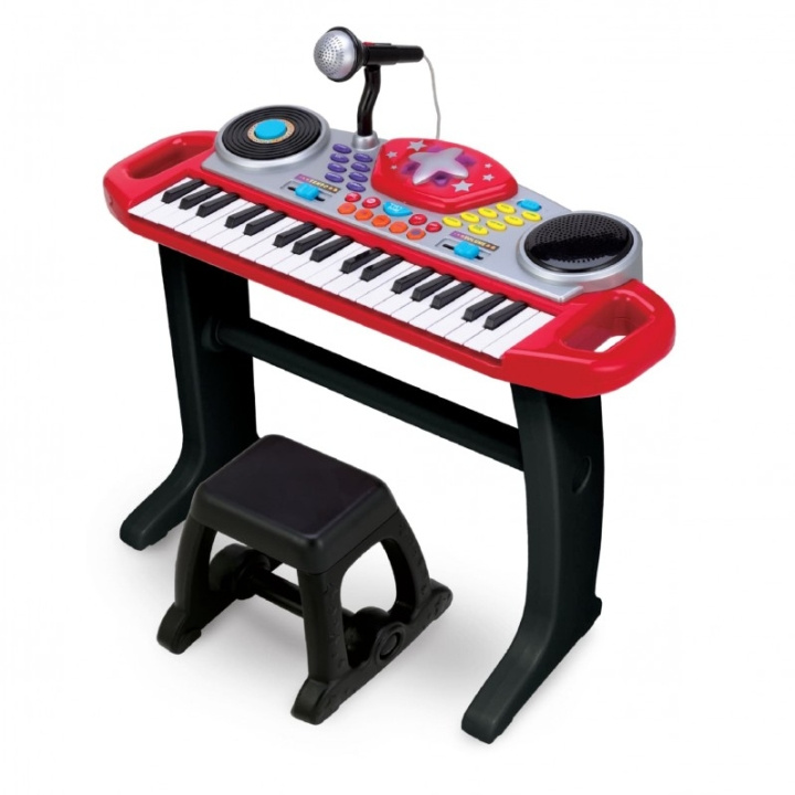 WINFUN Näppäimistö Rockstar Set (02068A) ryhmässä LELUT, TUOTTEET LAPSILLE JA VAUVOILLE / Musiikki, Laulu & Kuva / Soittimet @ TP E-commerce Nordic AB (D30012)