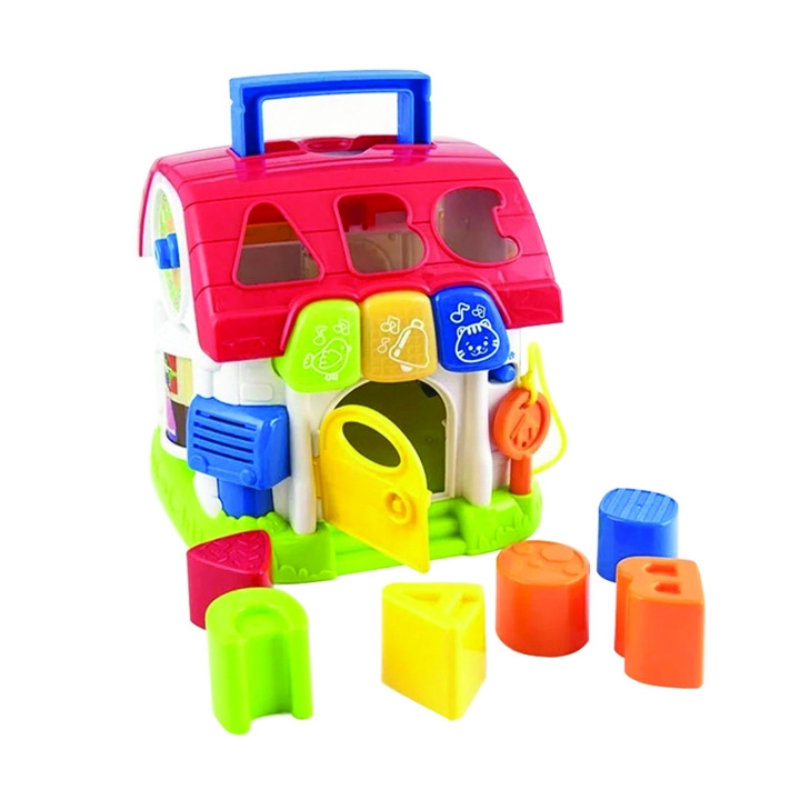 WINFUN Sort\'N Learn Activity House (000772) ryhmässä LELUT, TUOTTEET LAPSILLE JA VAUVOILLE / Lelut vauvoille (0-3v) / Toiminnalliset lelut @ TP E-commerce Nordic AB (D30014)