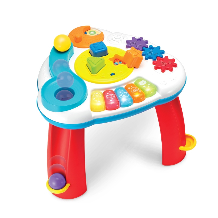 WINFUN Balls \'N Shapes -musiikkipöytä (0812-NL) ryhmässä LELUT, TUOTTEET LAPSILLE JA VAUVOILLE / Leikkikalut, Askartelu &Pelit / Lelusarja @ TP E-commerce Nordic AB (D30028)