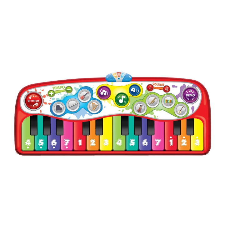 WINFUN Step-to-Play Jumbo-pianomatto (240901-NL) ryhmässä LELUT, TUOTTEET LAPSILLE JA VAUVOILLE / Musiikki, Laulu & Kuva / Soittimet @ TP E-commerce Nordic AB (D30033)