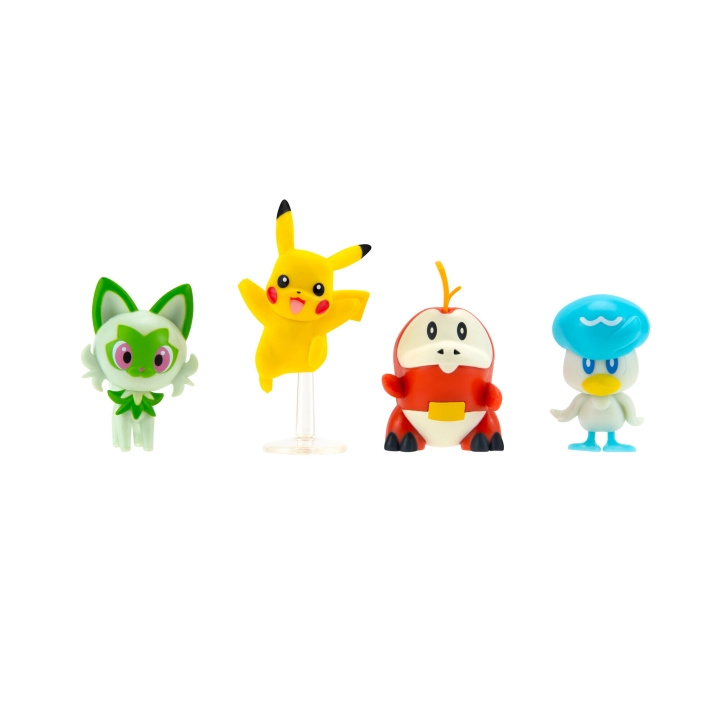 Pokémon Taisteluhahmo - Gen IX 4 PK (PKW3402) ryhmässä LELUT, TUOTTEET LAPSILLE JA VAUVOILLE / Leikkikalut, Askartelu &Pelit / Figuurit, miniatyyrit ja tarvikkeet @ TP E-commerce Nordic AB (D30039)