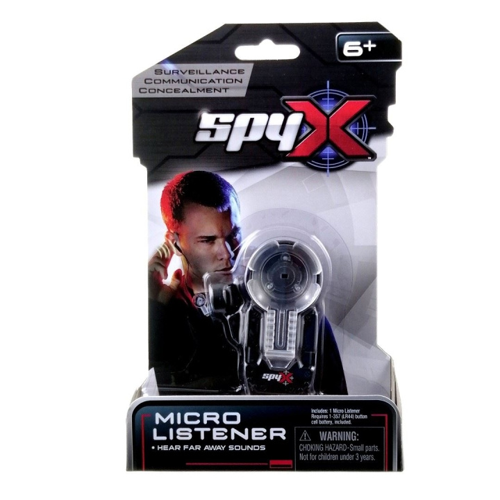 SpyX Mikrokuuntelija (20214) ryhmässä LELUT, TUOTTEET LAPSILLE JA VAUVOILLE / Leikkikalut, Askartelu &Pelit / Toimintapeli @ TP E-commerce Nordic AB (D30052)